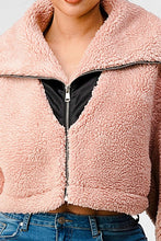 Load image into Gallery viewer, ATHINA OVERSIZED SHERPA WITH CONTRAST JACKET
