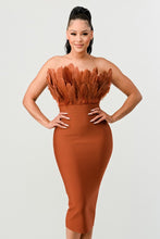 Load image into Gallery viewer, HOLIDAY VIBE BANDAGE DRESS
