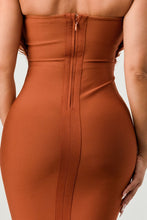 Load image into Gallery viewer, HOLIDAY VIBE BANDAGE DRESS
