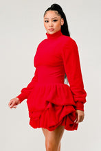Load image into Gallery viewer, Merry Go Around Ruffle long sleeve dress
