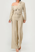 Load image into Gallery viewer, Savannah Elegance Trench Jumpsuit
