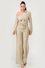 Load image into Gallery viewer, Savannah Elegance Trench Jumpsuit
