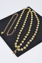 Load image into Gallery viewer, Layered Metallic CCB Beads Iconic Chain Belt
